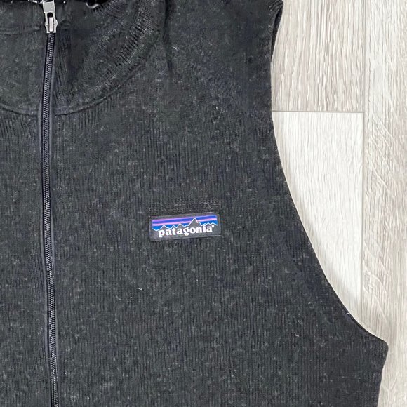 Patagonia Vintage Y2K Smart Recruiters Black Medium Vest - Picture 2 of 7
